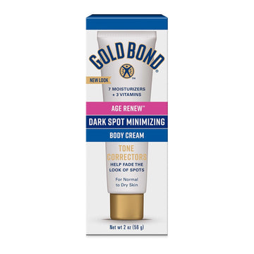 Gold Bond Age Renew Dark Spot Minimizing Age Renew Body Cream, 2 Oz., With No Bleaching Agents