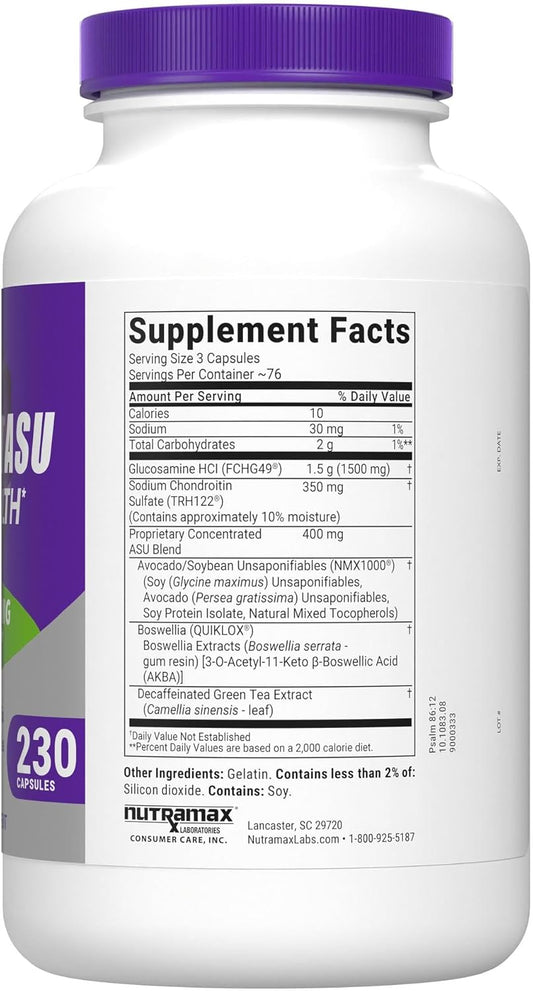 Nutramax Cosamin Asu, 230 Count