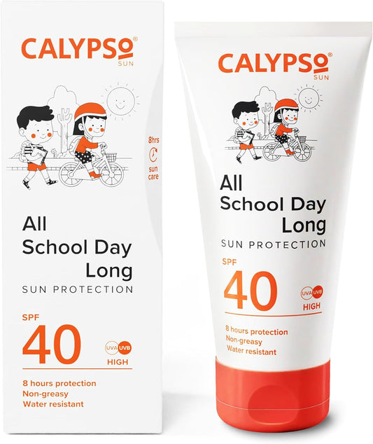 Calypso All School Day Long Sun Lotion Spf 40 | 150Ml | Water Resistant Sunscreen