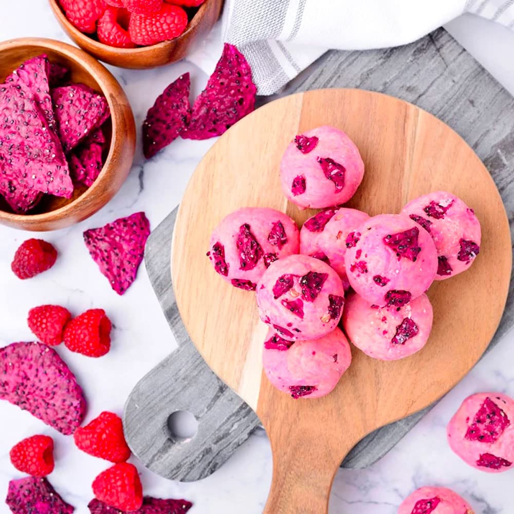 Suncore Foods Red Dragon Fruit Chips & Snacks, 5.32oz (1 Pack), Gluten Free, Non-GMO