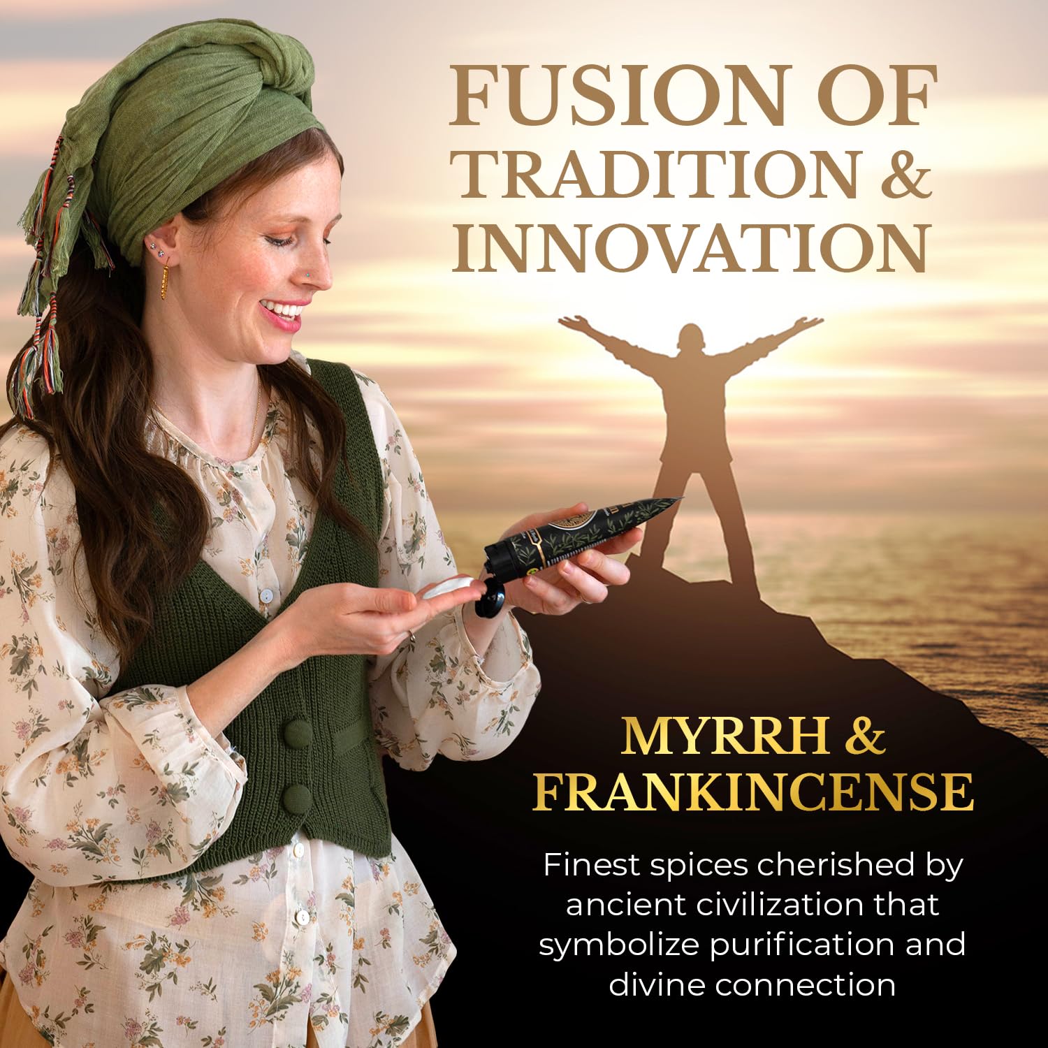 Halleluyah Anointing Hand Cream - Myrrh And Frankincense Infusion For Ritualistic Skincare - Purify Your Skin And Elevate Your Daily Moments With Sacred Fragrance : Beauty & Personal Care