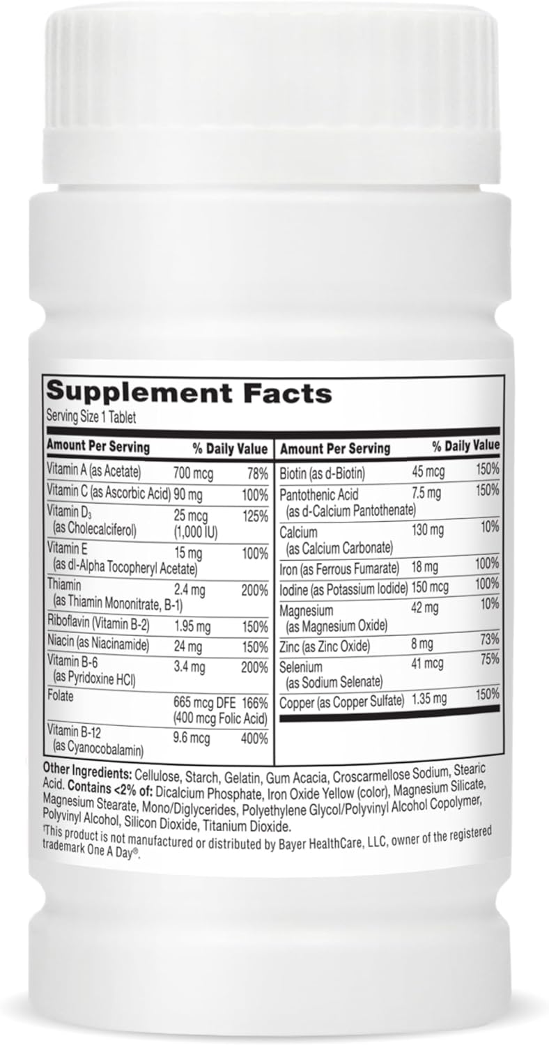 21st Century One Daily Women's Tablets, 100 Count : Health & Household