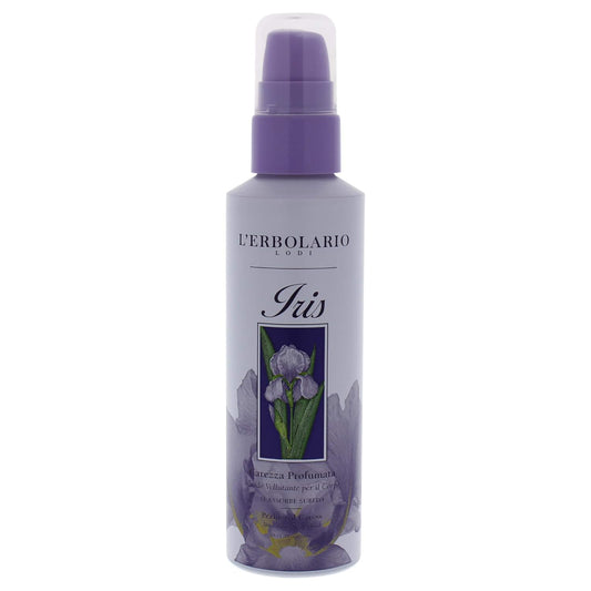 L'Erbolario Iris Perfumed Caress Smoothing Body Fluid - Body Moisturizer To Hydrate, Protect - Liquid Body Lotion For Women - All Skin Types - 5.1 Oz
