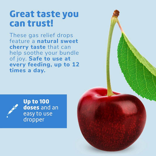 De La Cruz Gas Drops For Babies - Quita C¢Licos Infant Gas Relief Drops With Simethicone - Safe Colic Drops For Newborns 1 Fl. Oz. (30 Ml)