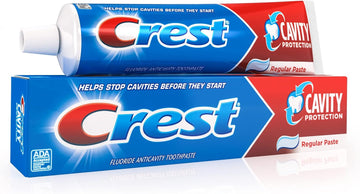 Crest Cavity Protection Toothpaste, Regular, 8.2 Oz, 6 Count
