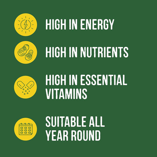 Marriage'S Honeyfields Suet Block With Fruity Flavour (4 Pack) For Wild Birds71505197