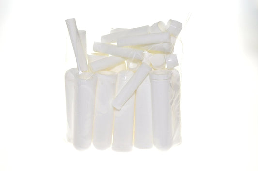 Wild Essentials Essential Oil Inhaler Tubes, Sticks (24 Pack), Wicks, Aromatherapy On The Go, Compact, Lightweight, Made In Usa, Thick Medical Grade Plastic, Portable, Degradation Resistant, Premium