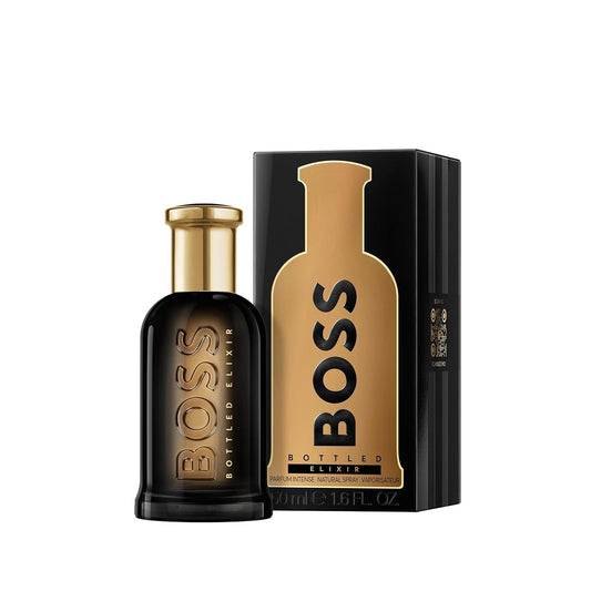 Hugo Boss Bottled Elixir Parfum – Woody Men'S Cologne – With Notes Of Incense, Vetiver & Cedarwood Essence – Long Lasting Fragrance