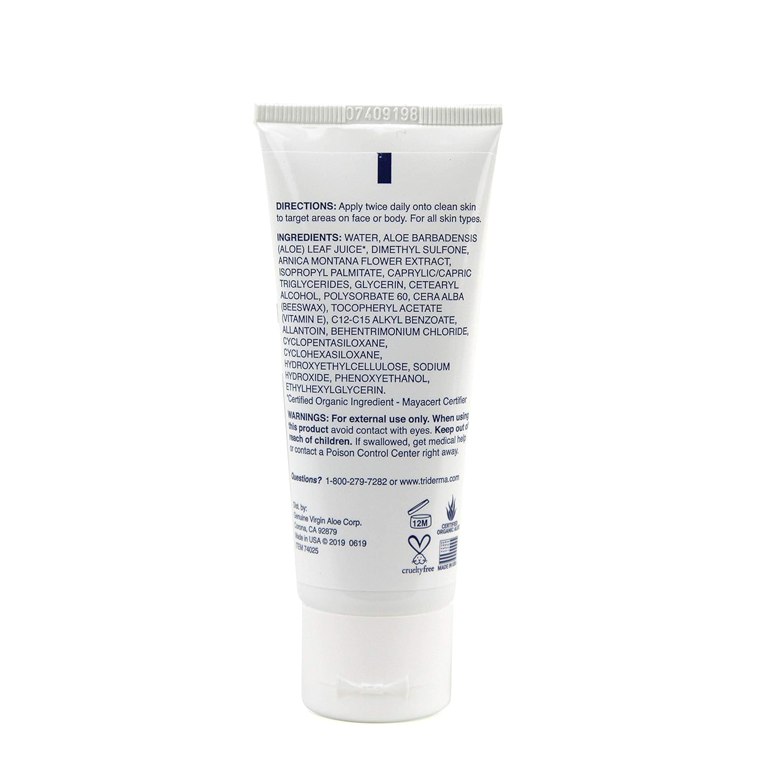 Triderma Vein Defense Healthy Cream 2.2 Ounces Helps Improve The Look Of Spider Veins And Under Eye Dark Circles : Beauty & Personal Care