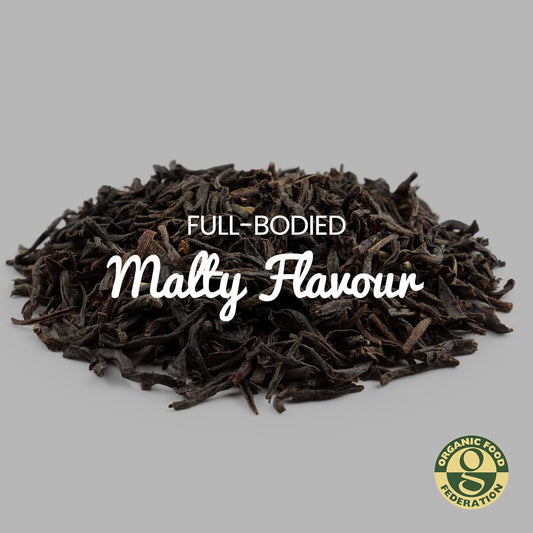 Freshly Fermented – Organic Certified Assam Loose-Leaf Black Tea - Perfect Tea For Making Kombucha, 100G