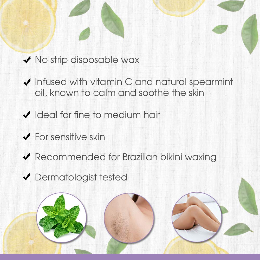 Satin Smooth Citrus Mojito Thin Film Hard Hair Removal Wax 14Oz. : Hair Removal Wax : Beauty & Personal Care