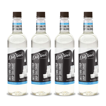 Davinci Gourmet Sugar-Free Sweetener Syrup, 25.40 Fl Oz (Pack Of 4)