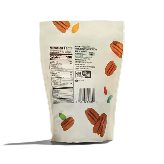 365 By Whole Foods Market, Organic Pecan Halves, 8 Ounce