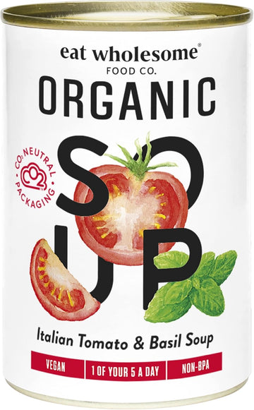 Eat Wholesome Organic Tomato & Basil Soup 400 G