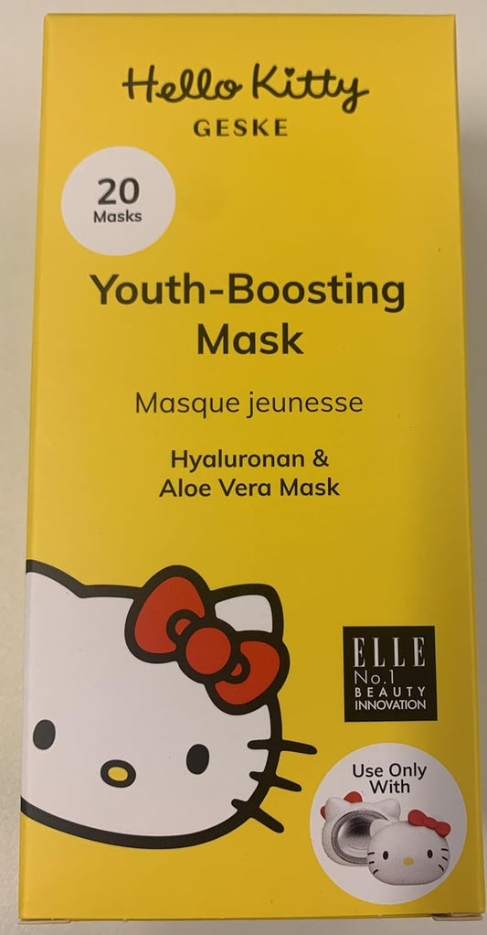 Geske Luminizing Day Mask | Use With Hello Kitty Sonic Warm & Cool Mask | Face Mask With Sheabutter, Hyaluronan & Vitamin E | Super Glow Formula | For Normal & Dehydrated Skin | Cruelty-Free & Vegan