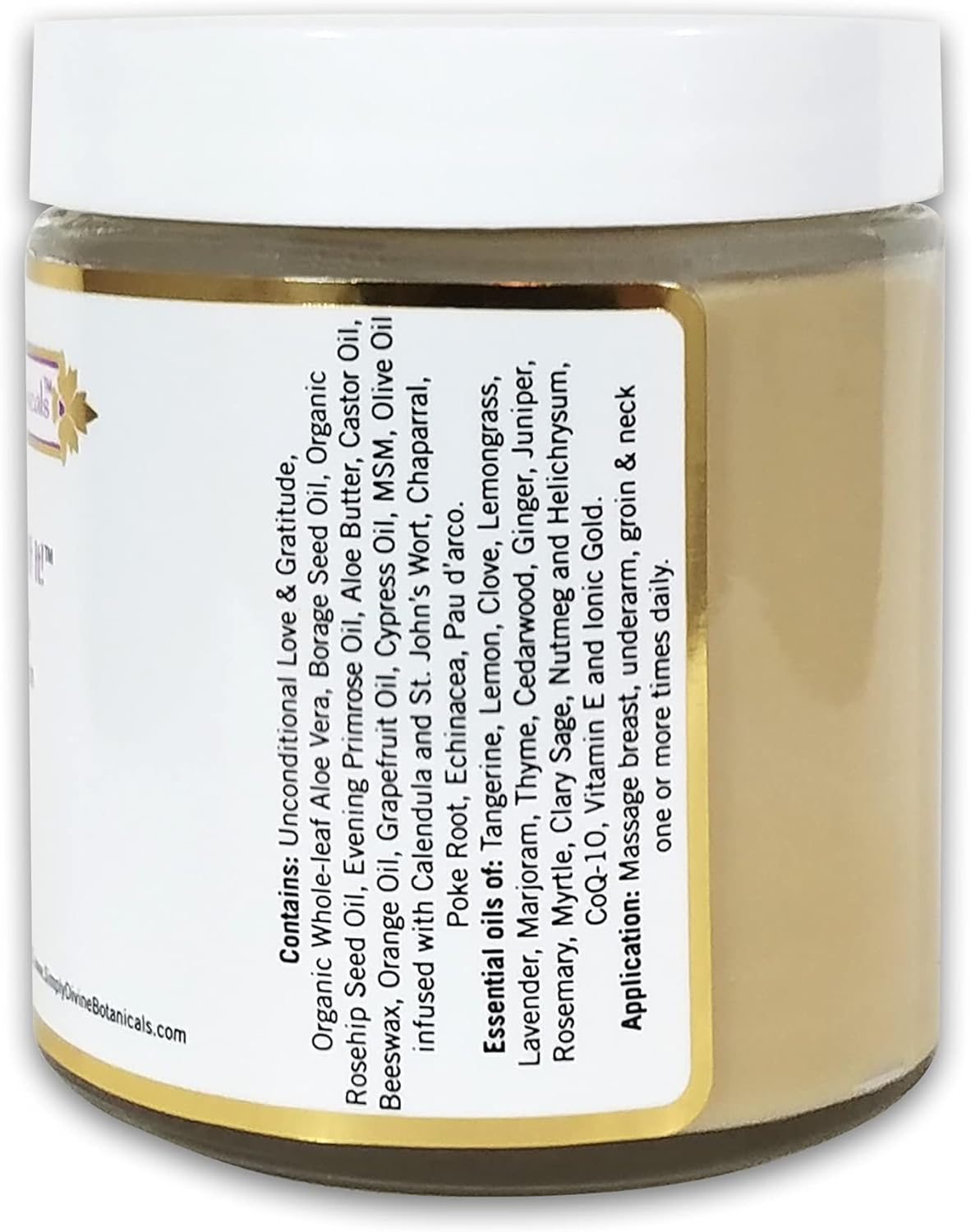 Simply Divine Botanicals Keeping Abreast Of It - Natural And Organic Body Cream To Encourage Circulation And Deeply Moisturize For All Skin Types, 4 Oz : Beauty & Personal Care