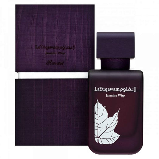 Rasasi La Yuqawam Jasmine Wisp - Eau De Parfum 75Ml (2.5 Oz) - Premium Arabian Perfume For Women, A Delightful Women Perfume Long-Lasting Fragrance For All Day Freshness, A Beautiful Gift For Women