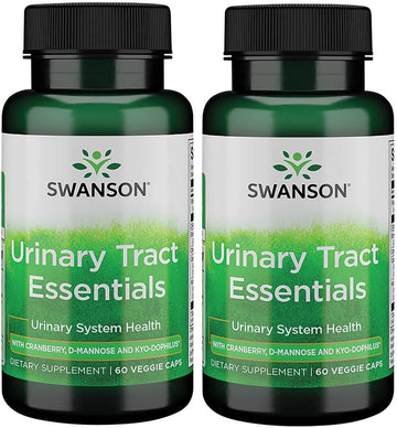 Swanson Urinary Tract Essentials 60 Veg Capsules (2 Pack)