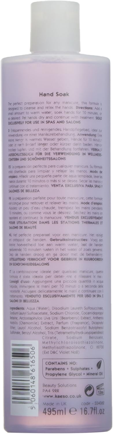 Kaeso Red Berry Splash Manicure Hand Soak 195 Ml