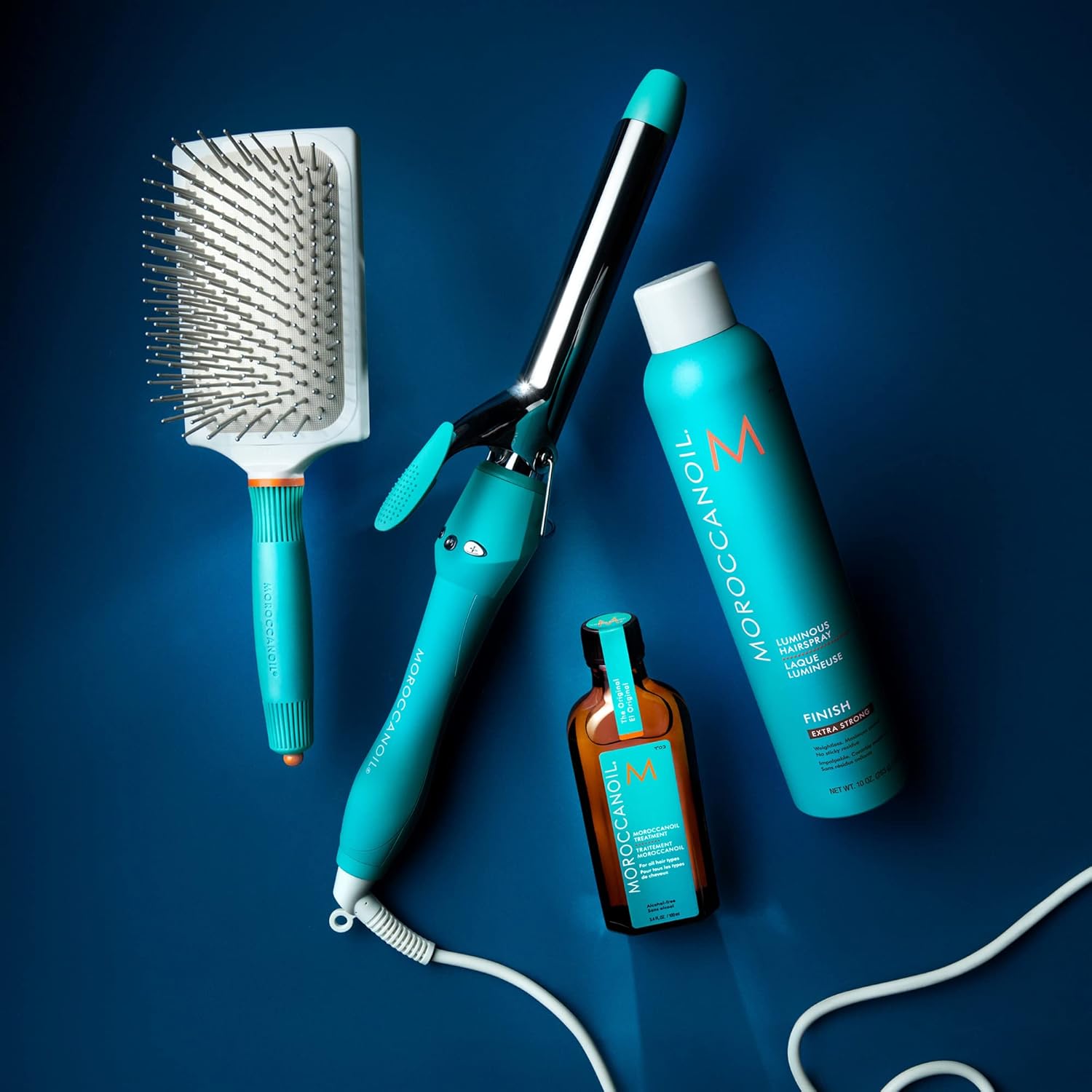 Moroccanoil Everlasting Curl Titanium Curling Iron (1-Inch Barrel) : Beauty & Personal Care