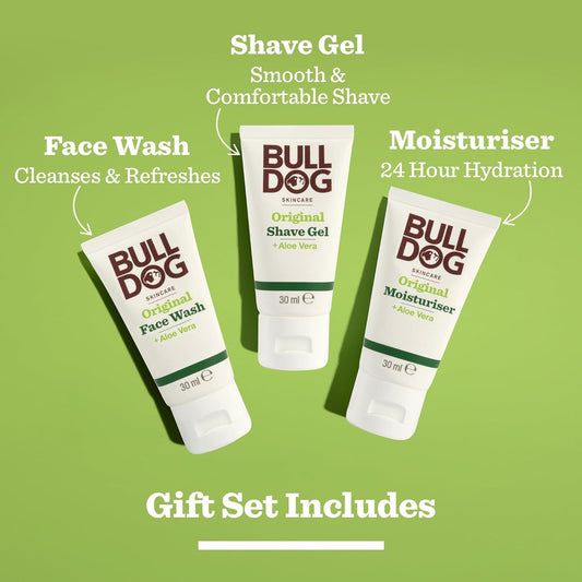 Bulldog Skincare | Men'S Gift Set | Mini Trio National