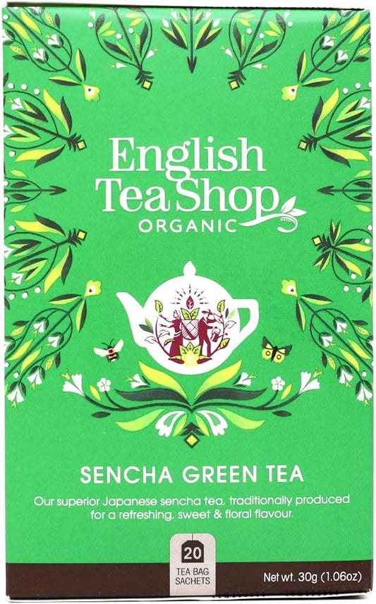 English Tea Shop Sencha Green Tea, 180 G - Lot Of 3