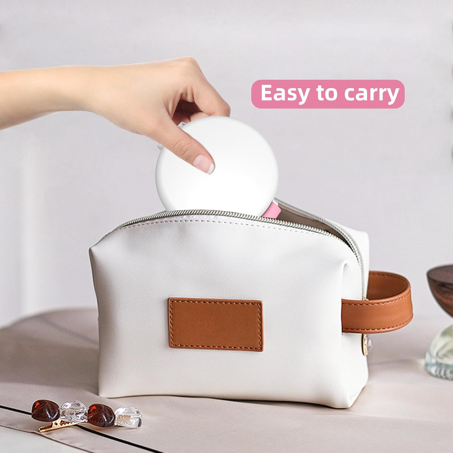 Bvn Leak-Proof Denture Bath Cup For Travel, Denture Cup For Soak Dentures, Retainer Cleaning Case With Strainer (White + Blue) : Health & Household