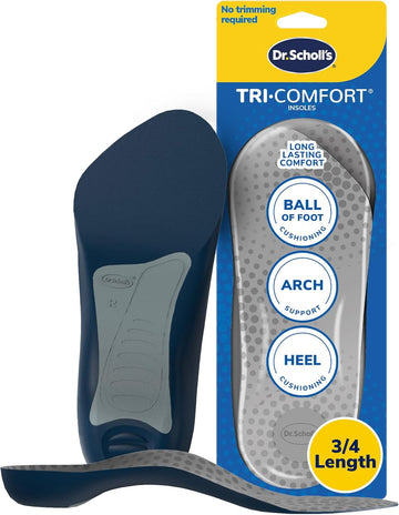 Dr. Scholl'S Tri-Comfort Insoles - For Heel; Arch Support And Ball Of Foot With Targeted Cushioning (For Women'S 6-10)