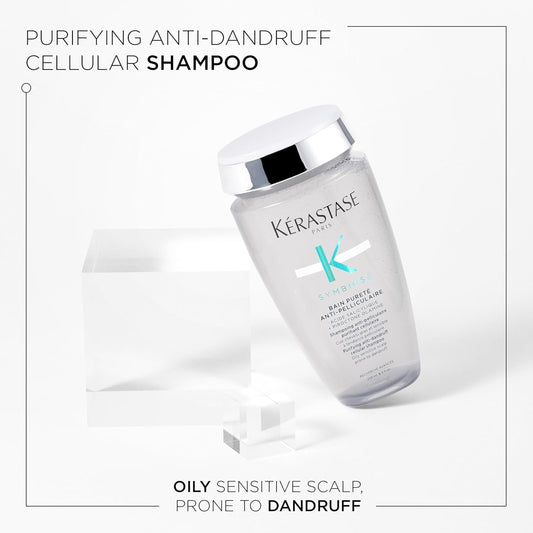 Ke“Rastase Symbiose Beruhigendes Anti-Schuppen Shampoo Fu¨R Fettige Und Empfindliche Kopfhaut Ohne Sulfate Silikone Bain Purete“ Anti Pelliculare Ml