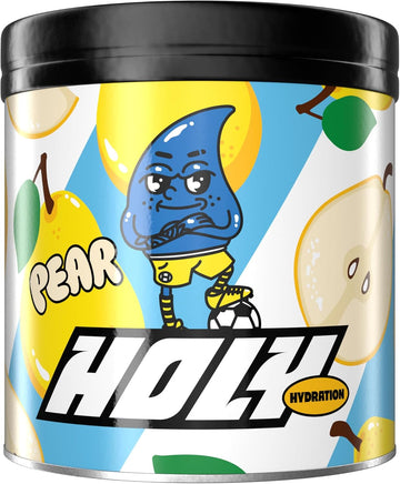 Holy Hydration ‘Pear’ | 50 Portions With Valuable Electrolytes & Minerals | Hydration Drink | Vegan With 100% Natural Fruit Flavours (350G)