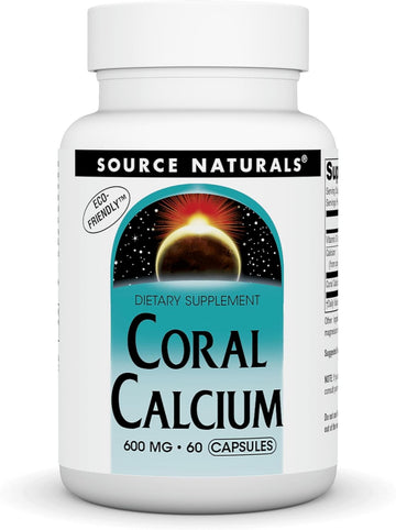 Source Naturals Coral Calcium 600 Mg, 60 Capsules