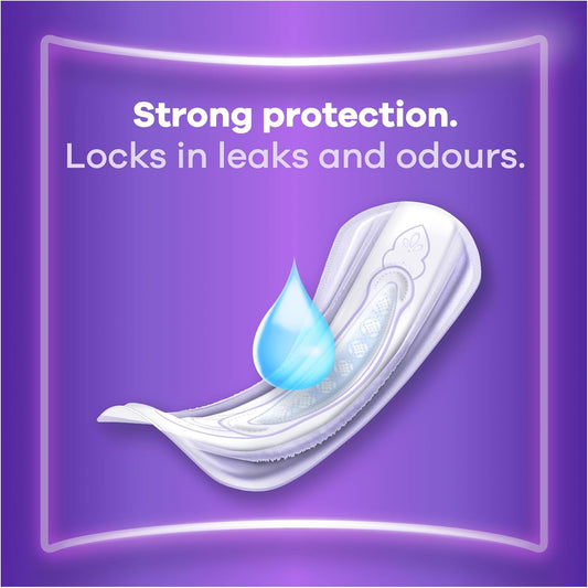 Always Discreet Incontinence Pads Women, Ultimate Day, Absorbency 6, 48 Sanitary Towels (12 X 4 Packs), Extra Secure Bladder Weakness Pads Women, Odour Neutraliser