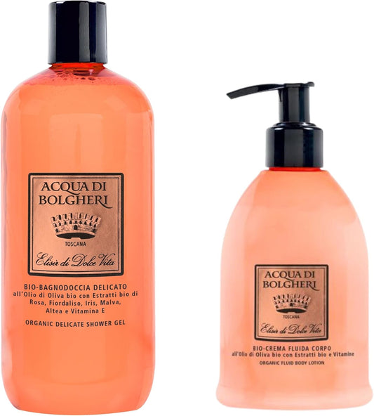 Dr. Taffi Acqua Di Bolgheri Elisir Di Dolce Vita Shower Gel 500 Ml & Body Lotion 300 Ml