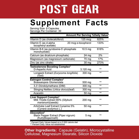 5% Nutrition Rich Piana Liver & Organ Defender With Nac + Post Gear Pct + Bigger By The Day (Bundle)