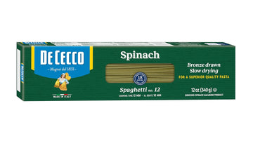 De Cecco Spinach Pasta, Spaghetti No.12, 12 Oz