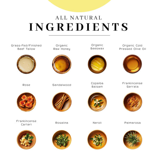 Vanman’S - Tiny Bison Tallow And Honey Balm - Unscented Grass-Fed/Finished Bison Tallow And Manuka Honey Cream With Royal Jelly - For Dry, Delicate Skin - 0.25 Oz