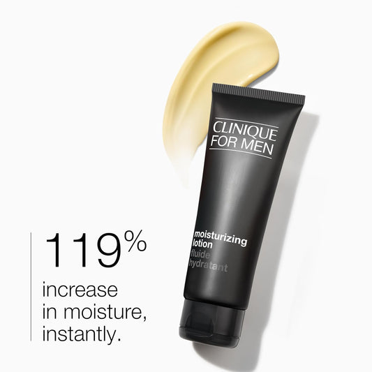 Clinique For Men Moisturizing + Hydrating Face Lotion With Hyaluronic Acid + Glycerin, 3.4 Fl Oz