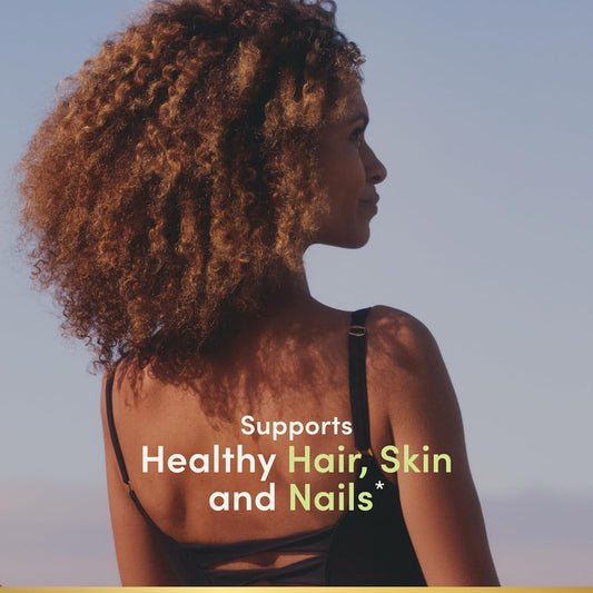 Nature'S Bounty Biotin, Supports Healthy Hair, Skin And Nails, 10,000 Mcg, Rapid Release Softgels, 120 Ct