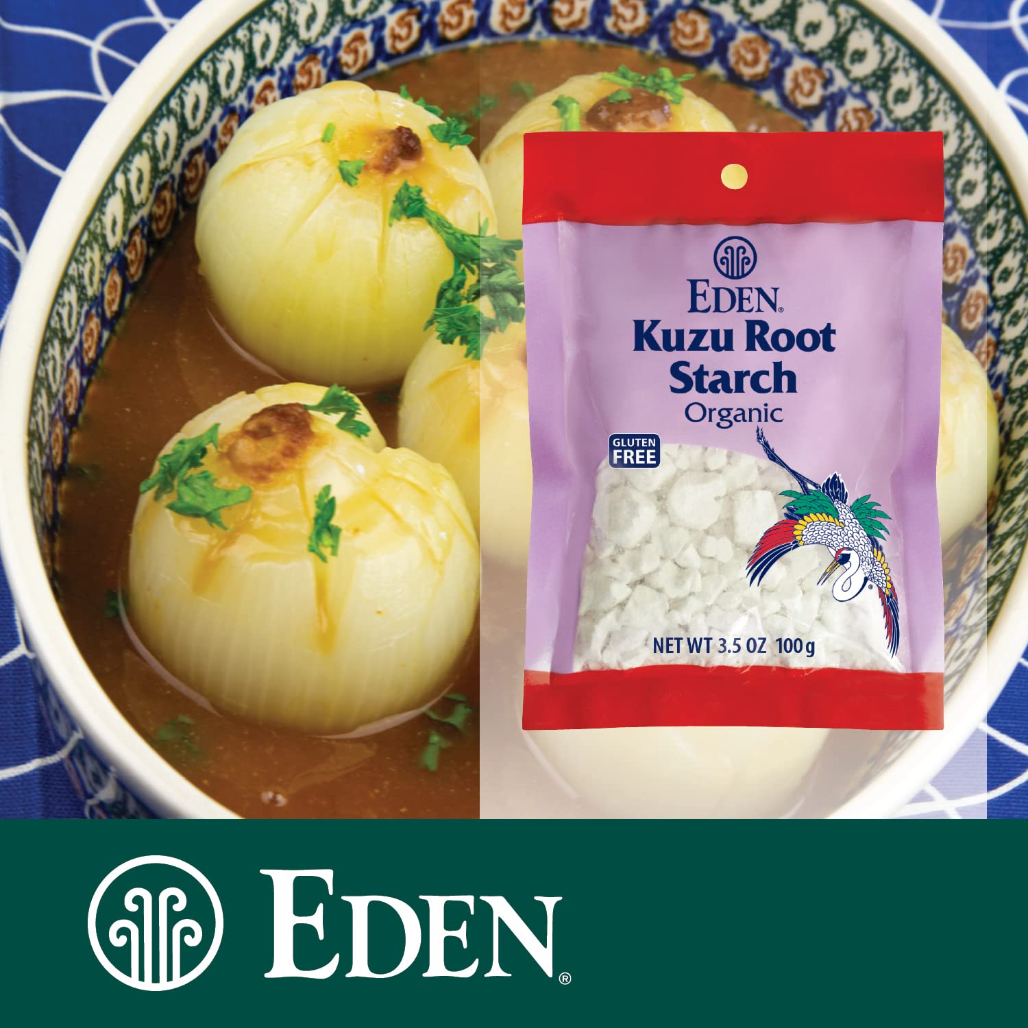 Eden Kuzu Root Starch, Organic, 3.5 Ounce : Gourmet Food : Health & Household
