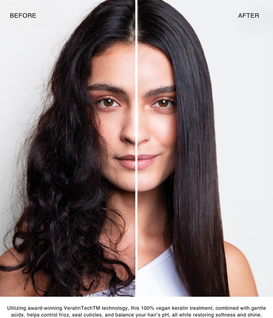 Answr Keratin Hair Treatment β At-Home Salon Quality Keratin Smoothing Treatment For All Hair Types β Anti Frizz Hair Product β 100% Vegan β 100Ml Spray Bottle For Hair