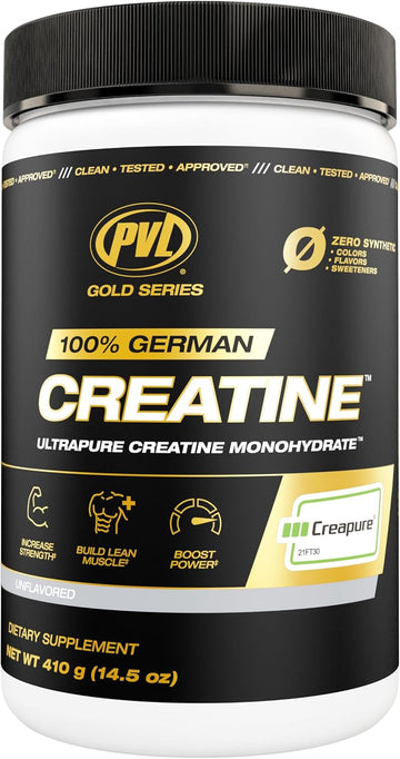Creapure Creatine - 100% Pure German Creatine Monohydrate Powder - 82 Servings - 410 G