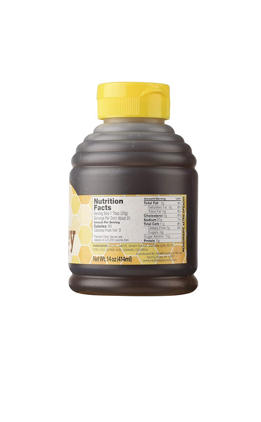 Health Garden Birch Xylitol Sugar Free Honey - Non Gmo - Kosher - Made In The U.S.A. (14 Oz X 2)