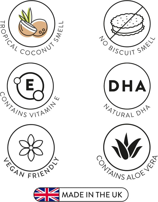 Browned OffĀ® Medium To Dark (200Ml) Watermans Self Tanning Mousse With Aloe Vera, Vitamin E, Fast Drying Vegan Best Fake Tan