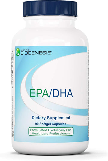 Nutra Biogenesis Epa/Dha - Omega-3 To Help Support Brain & Heart Health - 90 Capsules