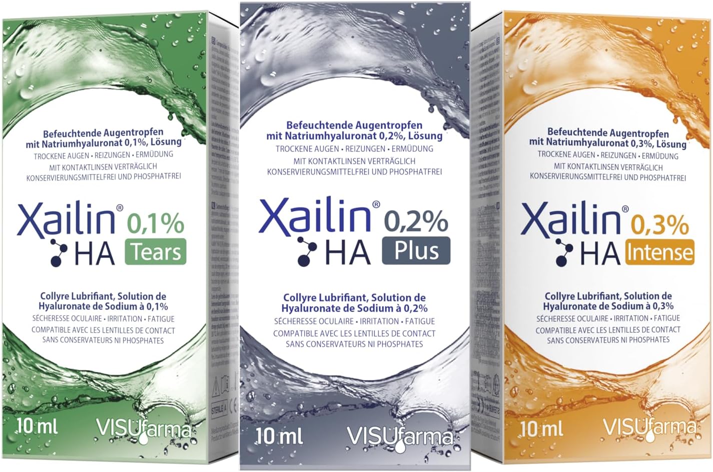 Xailin Plus 0.2% Eye Drops 10 Millilitres X1 Pack