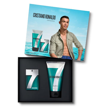 Cr7 Cristiano Ronaldo Cristiano Ronaldo Cr7 Origins - Perfume For Men - Body Shower Gel - Cologne For Men With Pineapple Sorbet, Mandarin, Bay Leaf Notes - 2 Pc Gift Set