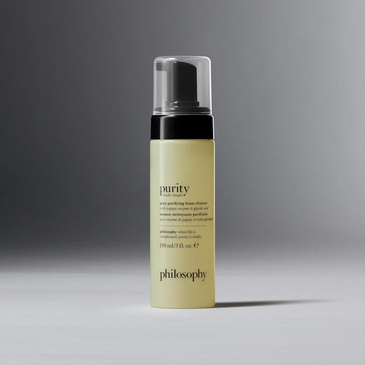 philosophy purity made simple pore purifying foam cleanser