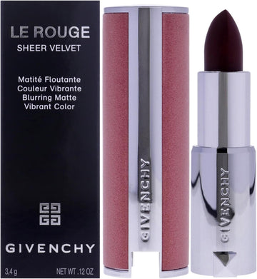 Le Rouge Sheer Velvet Matte Lipstick - N39 Rouge Grenat By Givenchy For Women - 0.11 Oz Lipstick