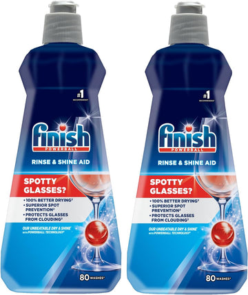 Finish Rinse Aid, Shine & Dry- 400 Ml (Pack Of 2)