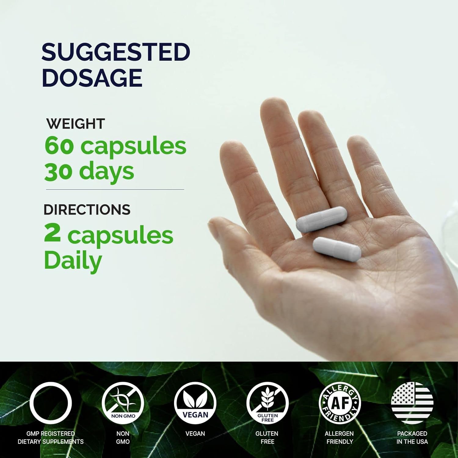 KORESELECT Ashwagandha 250mg Capsules with Magnesium & Rhodiola Rosea - 5% Withanolides, Natural Mood Suport, Adaptogens Supplement, Boost Energy & Focus - Vegan 60 Caps : Health & Household